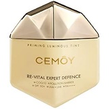 Inspired CL CEMOY Priming Luminous Tint Re-vital Expert Defence, CoQ10 And Pollution Barrier, Face Protector SPF 50+ PA++++Sunscreen Lotion, High Protection Sun Blocking Resistant UVA And UVB