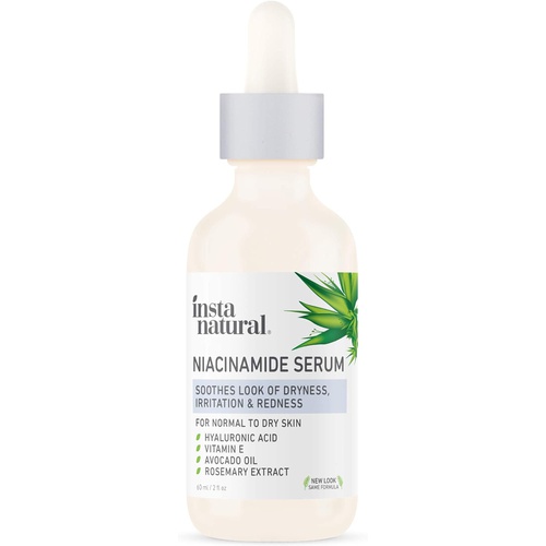  InstaNatural Niacinamide 5% Face Serum - Vitamin B3 Anti Aging Skin Moisturizer - Diminishes Breakouts, Wrinkles, Lines, Age Spots, Hyperpigmentation, Dark Spot Remover for Face -