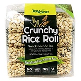 J1 Jayone Crunchy Rice Rolls, Black Pearl/White Rice, 3.5 Ounce (Pack of 6)