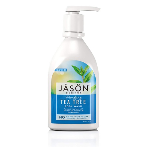  Jason Natural Body Wash & Shower Gel, Purifying Tea Tree, 30 Oz