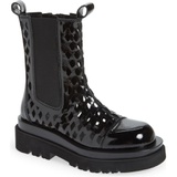 Jeffrey Campbell Tanked Perforated Chelsea Boot_BLACK SHINY LEATHER