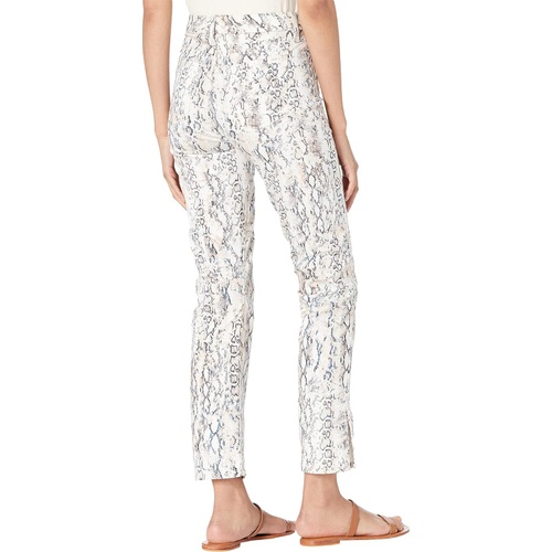  JEN7 Printed Ankle Straight Jeans