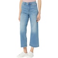 JEN7 Cropped Wide Leg Jeans