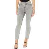 JEN7 Ankle Skinny in Stonewash Grey