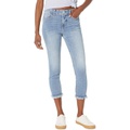 JEN7 Cropped Skinny wu002F Thick Fray in Victoria Broken Twill