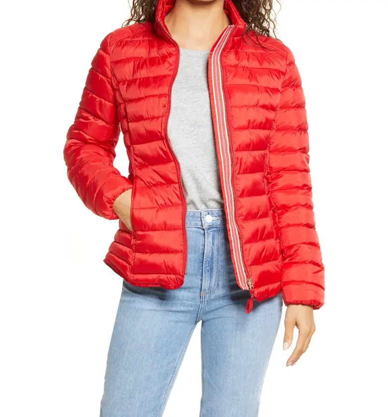 Joules Canterbury Puffer Jacket_RED