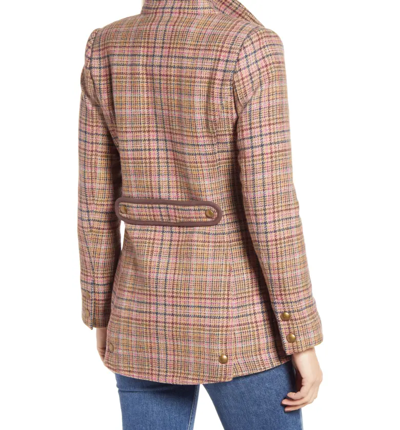  Joules Fieldcoat Tweed Jacket_PINK TWEED