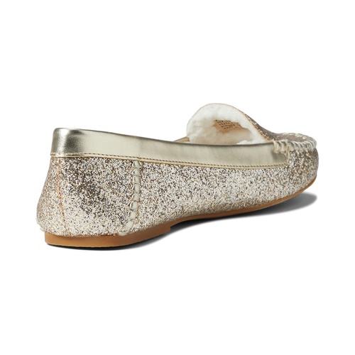  Jack Rogers Millie Glitter Moccasin Sherpa Lined