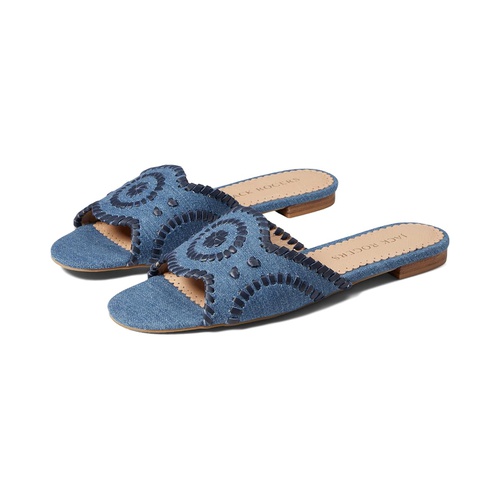  Jack Rogers Thompson Slide Denim