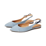 Jack Rogers Serena Slingback Cap Toe Denim