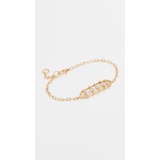 Jade Trau 18k Penelope Floating Diamond Bracelet