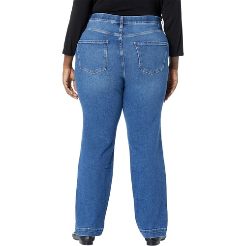  Jag Jeans Plus Size Valentina High-Rise Straight Leg Pull-On Jeans