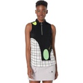 Jamie Sadock Grid Print Halter