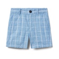 Janie and Jack Linen Tattersol Short (Toddler/Little Kids/Big Kids)