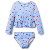 Janie and Jack Girls Popsicle Rashguard Swimsuit (Toddler/Little Kid/Big Kid)