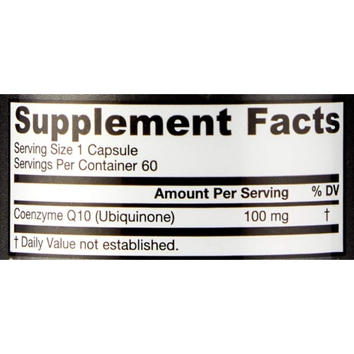  Jarrow Formulas Co-Q10 100 mg - 60 Veggie Caps - Antioxidant Support for Mitochondrial Health, Energy Production & Cardiovascular Function - Up to 60 Servings