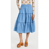 Jason Wu Tiered Ruffle Skirt