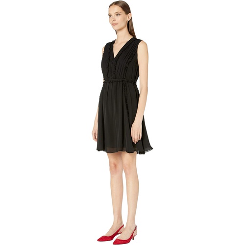  Jason Wu Silk Double Georgette V-Neck Dress