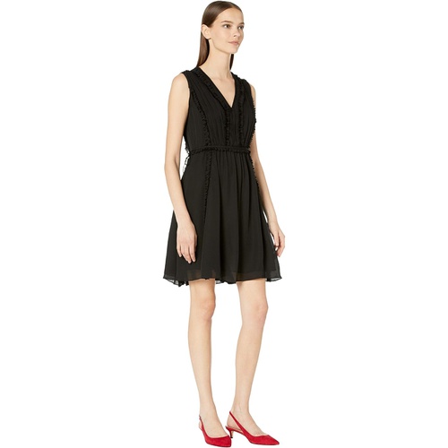  Jason Wu Silk Double Georgette V-Neck Dress