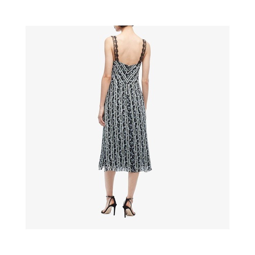  Jason Wu Ikate Floral Stripe Dress