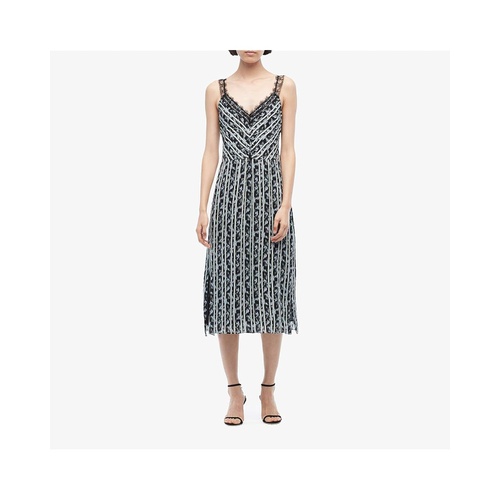  Jason Wu Ikate Floral Stripe Dress