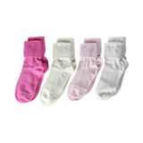 Jefferies Socks Seamless Turn Cuff Multi 4-Pack (Infant/Toddler/Little Kid/Big Kid/Adult)