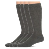 Jefferies Socks Mens Womens Unisex Military Merino Wool Tactical Over the Calf Boot Socks 4 Pack