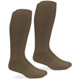 Jefferies Socks Mens Womens Unisex Military Ultra-dri Tactical Over the Calf Boot Socks 2 Pack