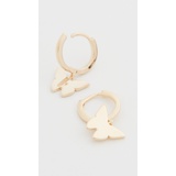 Jennifer Zeuner Jewelry Mariah Huggie Earrings