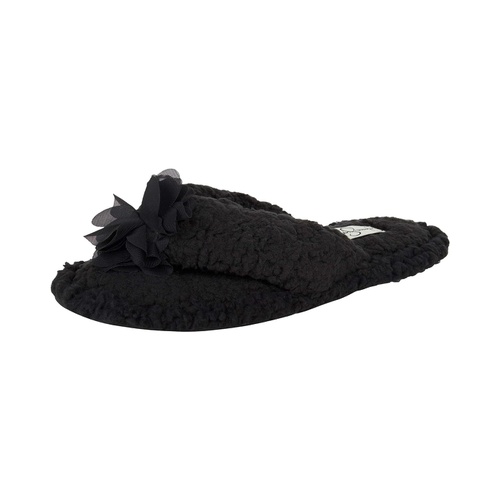 제시카심슨 Jessica Simpson Womens Fluffy Plush Slide-On Sandal House Slippers with Memory Foam