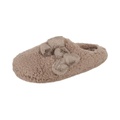 Jessica Simpson Womens Plush Marshmallow Slide on House Slipper Clog with Memory Foam