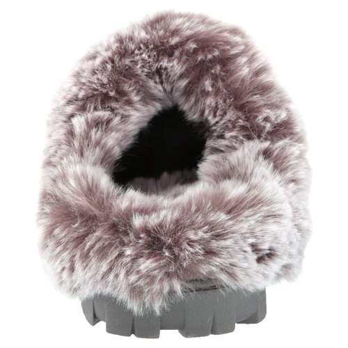 제시카심슨 Jessica Simpson Womens Faux Fur Clog - Comfy Furry Soft Indoor House Slippers with Memory Foam
