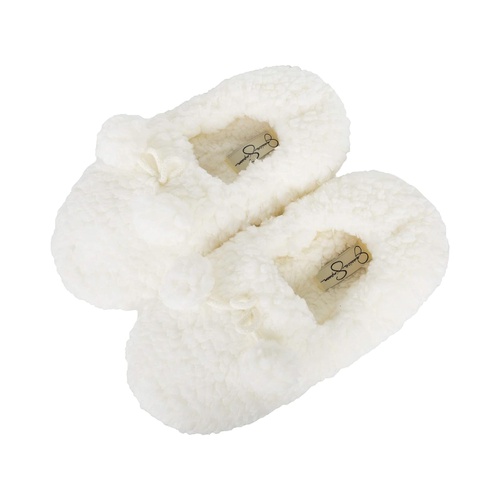 제시카심슨 Jessica Simpson Womens Fuzzy Slipper Socks with Washable Face Masks