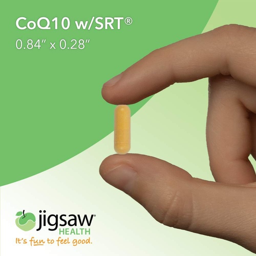  Jigsaw Health CoQ10 w/SRT, Sustained Release Technology, 60 Count