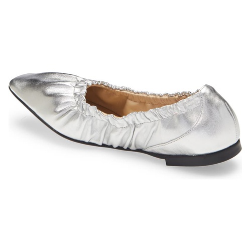 지미추 Jimmy Choo Marielle Square Toe Ballet Flat_SILVER