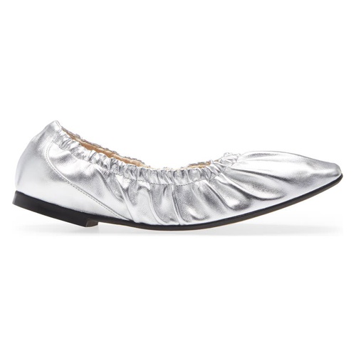 지미추 Jimmy Choo Marielle Square Toe Ballet Flat_SILVER