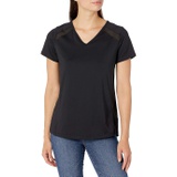 Jockey Womens Fusion Short Sleeve T-Shirt with Mesh Inserts