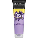 John Frieda Violet Crush Purple Conditioner, Conditioner for Brassy Blonde Hair, with Violet Pigments, 8.3 Ounce