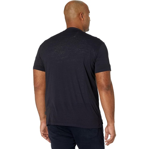  John Varvatos Three-Button Henley K4463V2B