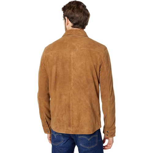  John Varvatos Shilo Light Suede Jacket L1227V1B