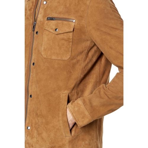  John Varvatos Shilo Light Suede Jacket L1227V1B