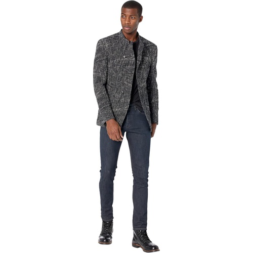  John Varvatos Slim Fit Double-Breasted Multi Button Wire Stand Up C JVSO1540X3