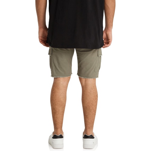  Johnny Bigg Big & Tall Zain Distressed Cargo Shorts