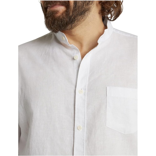  Johnny Bigg Big & Tall Cayman Manderin Linen Shirt