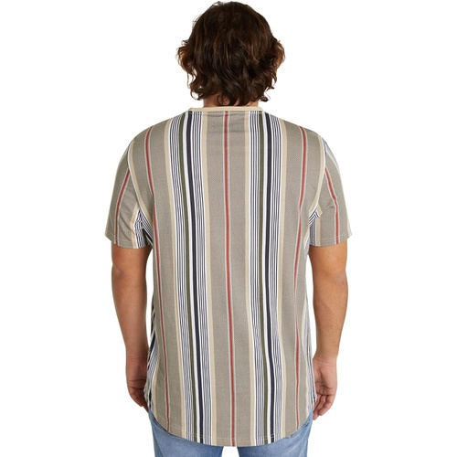  Johnny Bigg Big & Tall Denton Stripe Longline Tee