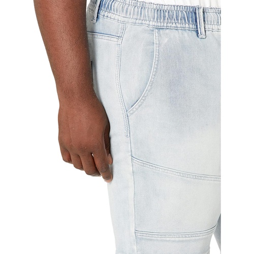  Johnny Bigg Big & Tall Frazer Panel Denim Shorts