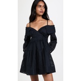 Jonathan Simkhai Bahari Cold Shoulder Mini Dress