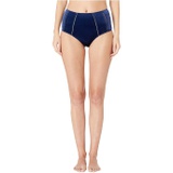 Jonathan Simkhai Velvet High-Waisted Bikini