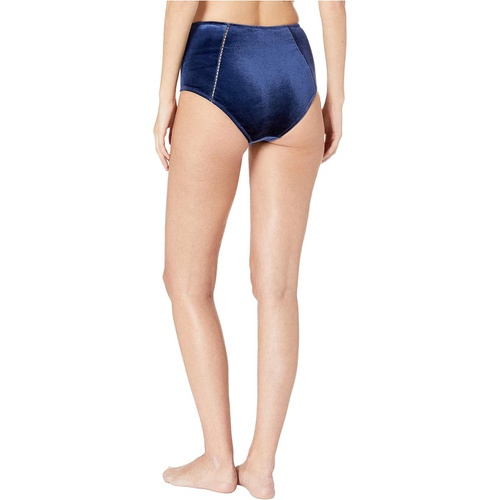  Jonathan Simkhai Velvet High-Waisted Bikini