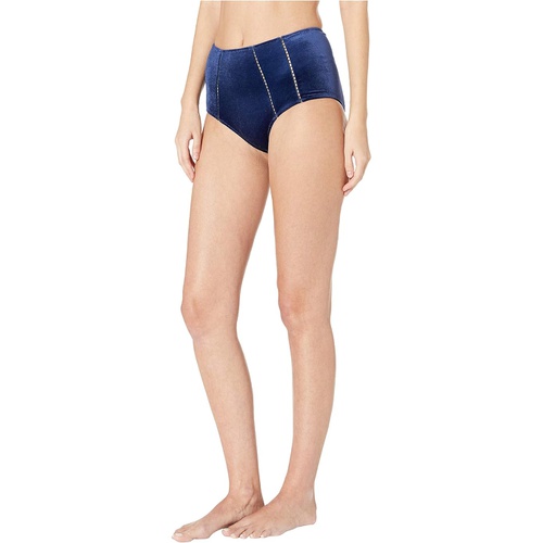  Jonathan Simkhai Velvet High-Waisted Bikini